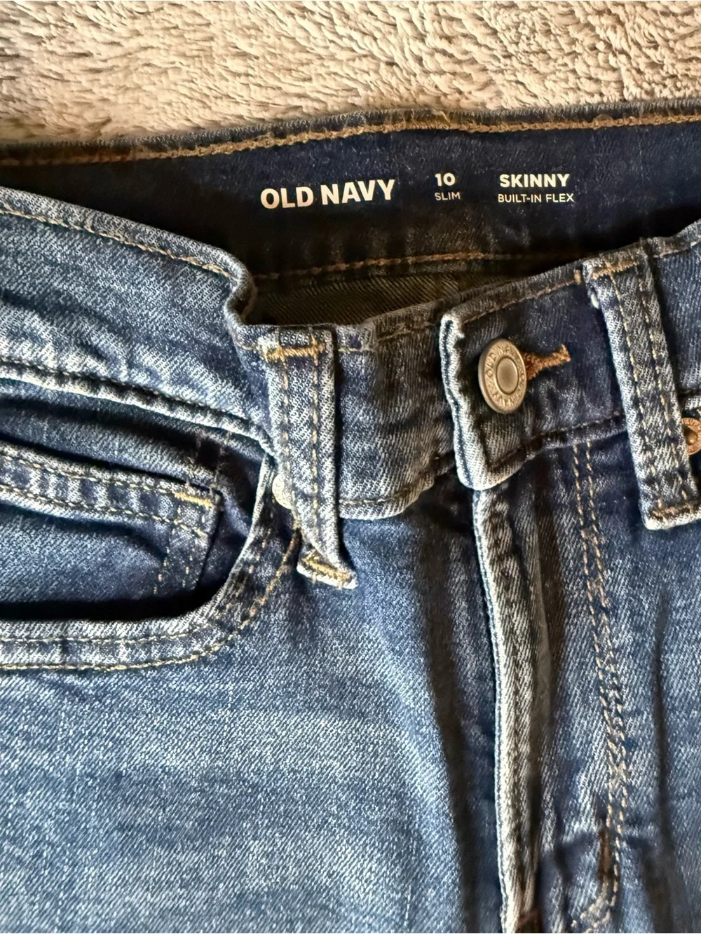 Old Navy Skinny built in flex Kids jeans 10 slim